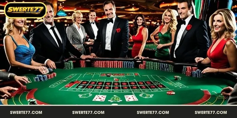 Ang Live Casino ng SWERTE77 ay naghahatid ng visual experience